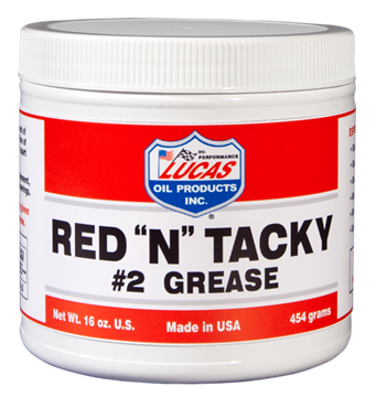 Afbeeldingen van Lucas Red "N" Tacky Grease NLGI 2