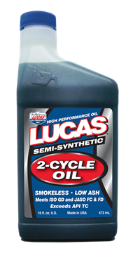Afbeeldingen van Lucas Semi-Synthetic 2 Cycle Oil